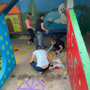 Lucrări de salubrizare pe teritoriul instituției de educație timpurie nr. 30